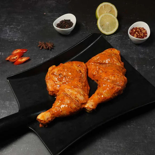 Chicken Thigh Bone in (Antibiotics Free) – Marinated / lb