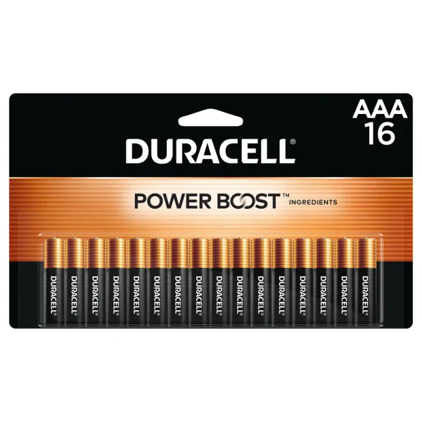 Duracell - Copper Top AAA Alkaline Batteries - 16 Count