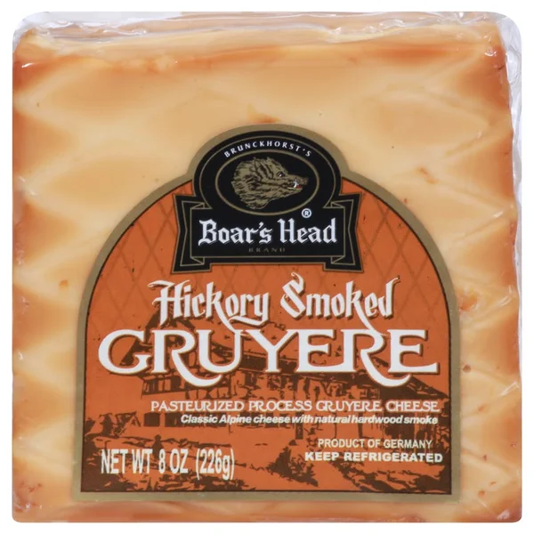 Boar's Head Cheese Pre Cut Gruyere Smoked