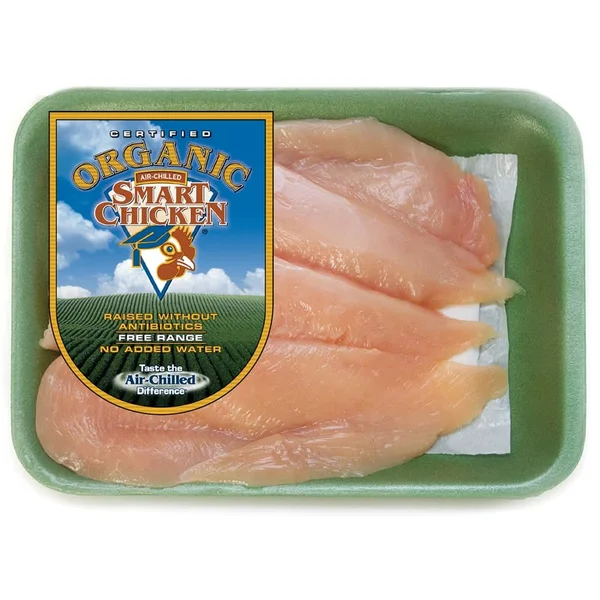 Smart Chicken Organic Boneless Skinless Thin-Sliced Fresh Chicken Breast