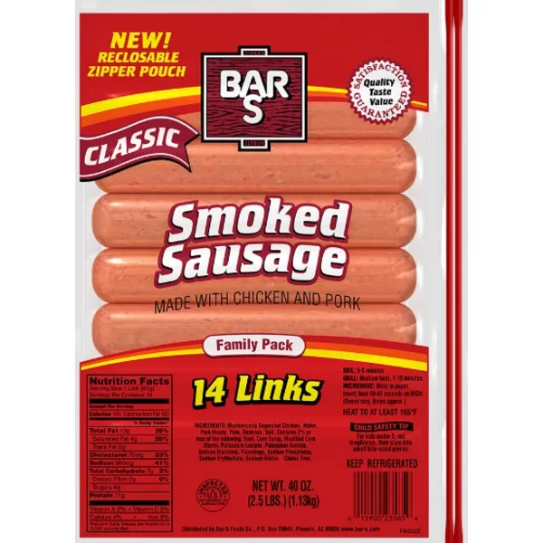 Bar-S - Smoked Skinless Sausage