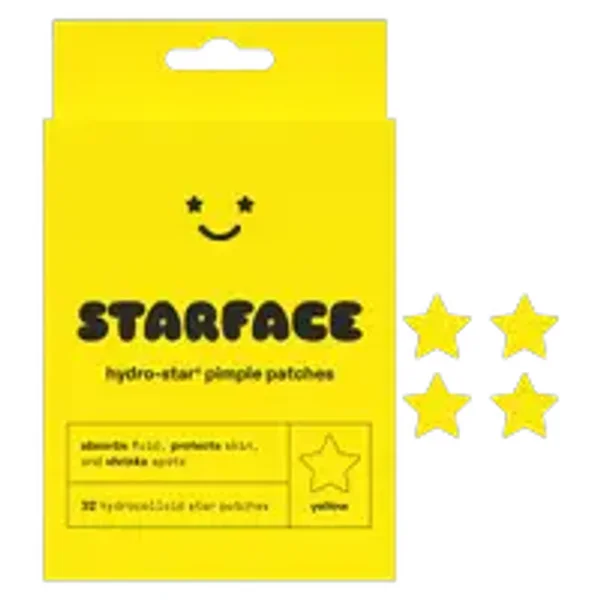 Starface Hydro-star, Yellow, 32 CT