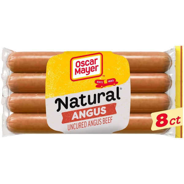 Oscar Mayer Natural Angus Uncured Bun-Length Beef Franks