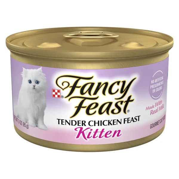 Purina Fancy Feast Tender Chicken Kitten Cat Food