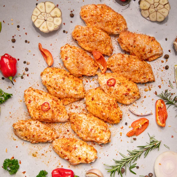 Chicken Wings Marinated / lb