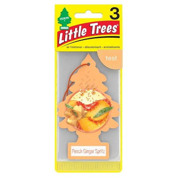 Little Trees® Peach Ginger Spritz Scented Air Fresheners