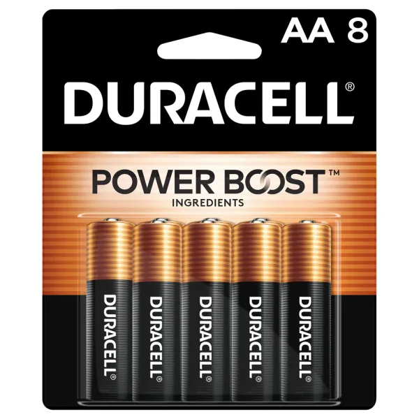 Duracell - Copper Top AA Alkaline Batteries - 8 Count