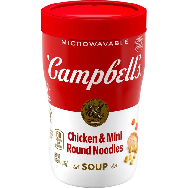 Campbell's Soup, Chicken-Mini Round Noodles (10.75 oz)