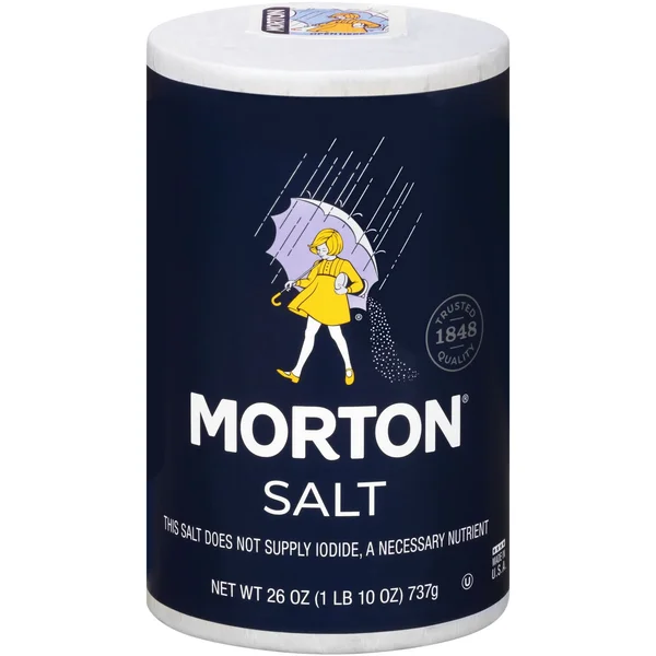 Morton Plain Table Salt (26 oz)