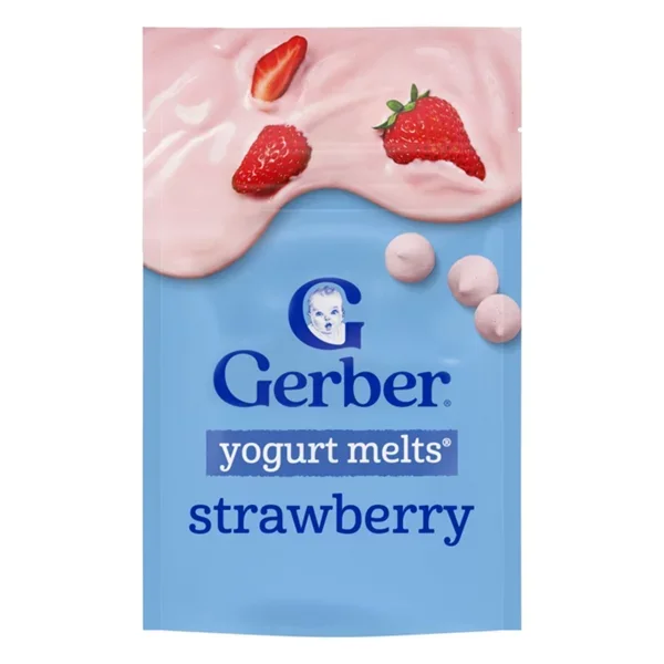 Gerber Snacks for Baby Yogurt Melts - Strawberry, 1 oz