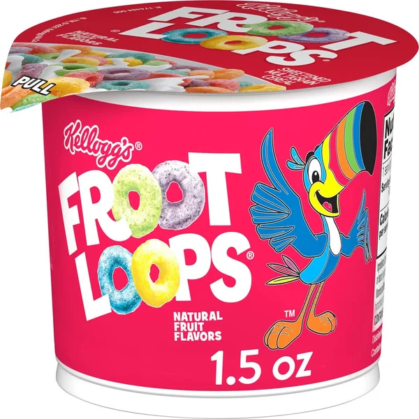 Froot Loops Kellogg's Sweetened Multigrain Cereal (1.5 oz)