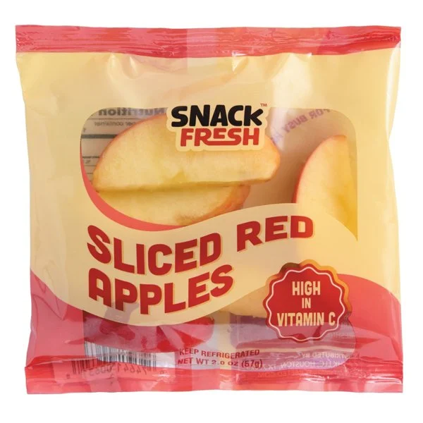 Snack Fresh Sliced Red Apples, 2 oz