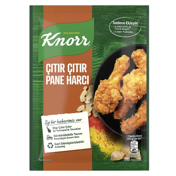 KNORR Citir Pane Harci / Crispy Pan Bread 90 gm
