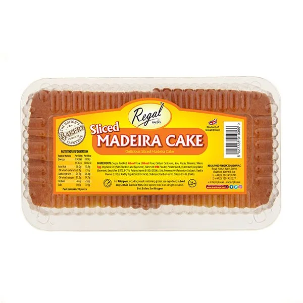 REGAL Pound Cake Plain Sliced 410 gm