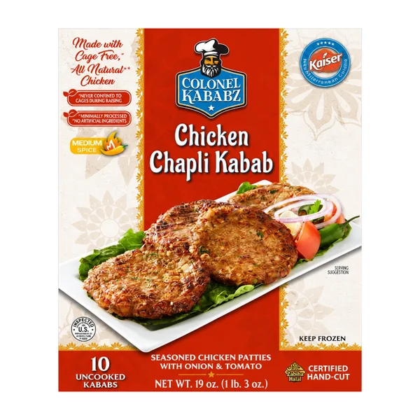 Chicken Chapli Kababs
