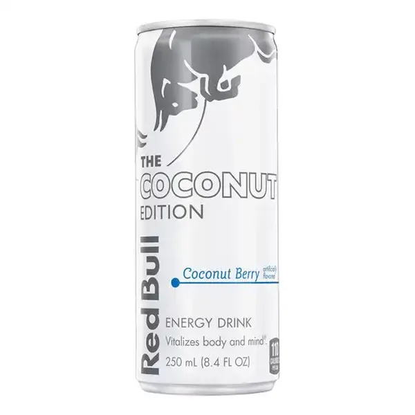 Red Bull Caffeine The Coconut Edition Berry Energy Drink Can (8.4 fl oz)
