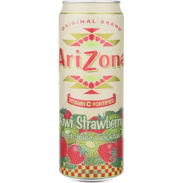 AriZona All Natural Kiwi & Strawberry Fruit Juice Cocktail Can (23 fl oz)