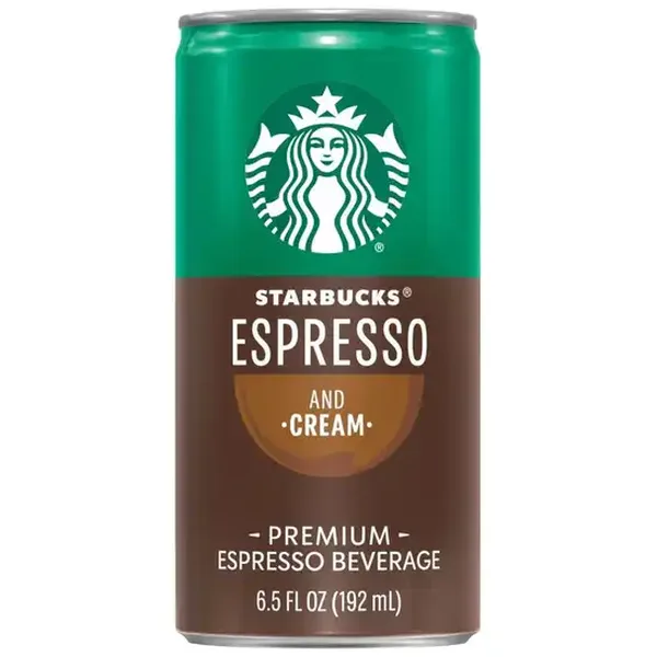 Starbucks Premium Espresso & Cream Beverage Can (6.5 fl oz)