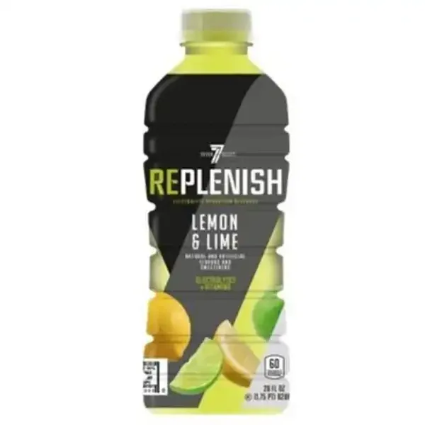 7-Select Replenish Lemon Lime Lemonade Sports Drink Bottle (28 fl oz)