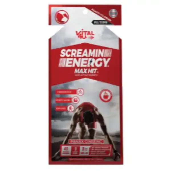 Vital 4U Screaming Energy Max Hit Shot Sachets (6 fl oz)