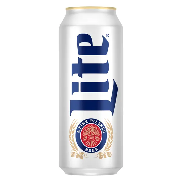 Miller Lite American Light Lager Beer, 24 fl oz Aluminum Can, 4.2% ABV