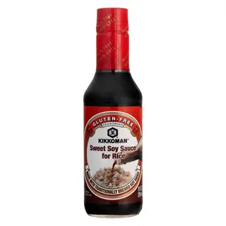 Kikkoman Gluten-Free Sweet Soy Sauce for Rice, 10 oz Glass Bottle