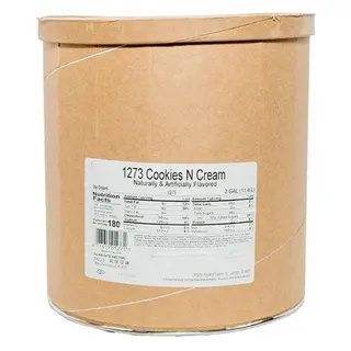 Cookies & Cream Ice Cream - 3 Gal