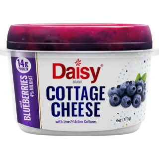 Daisy Cottage Cheese With Blueberries 6 oz