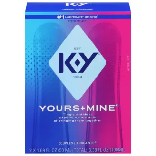 K-Y® Yours & Mine® Couples Lubricants®