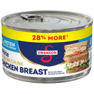 Swanson White Premium Chunk Canned Chicken Breast in Water (12.5 oz)