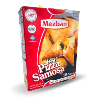 MEZBAN Beef Pizza Samosa 10 PCS