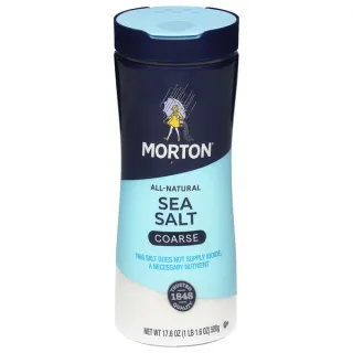 Morton Coarse Sea Salt (17.6 oz)