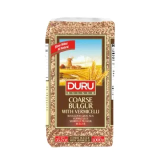 DURU Medium Coarse Bulgur W/ Vermicelli 1 KG