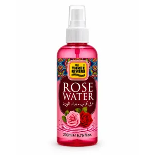 THREE RIVER Rose Water Spray 200 ml ( Turkish )