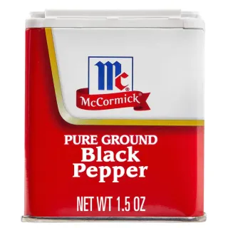 McCormick Pure Ground Black Pepper (1.5 oz)