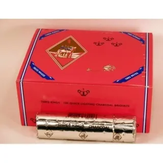 THREE KING Charcoal Single Roll – LARGE