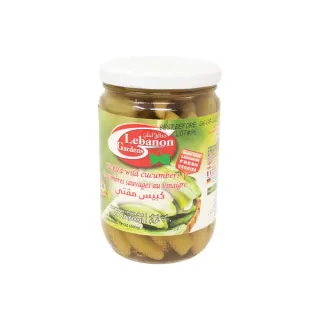 LEBANON GARDEN Pickled Whole Wild Cucumber 600 gm
