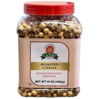 LAXMI Mahab. Roasted Chana 400 gm JAR