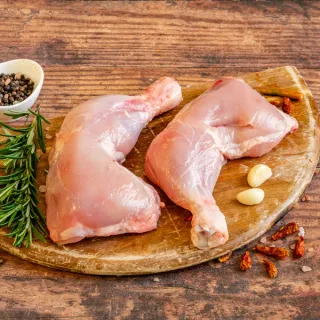Chicken Thigh Bone-In (Antibiotics Free) Without Skin / lb