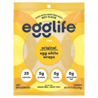 egglife Egg White Wraps, Original
