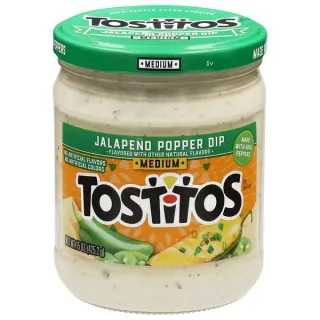 Tostitos Medium Dip, Jalapeno Popper