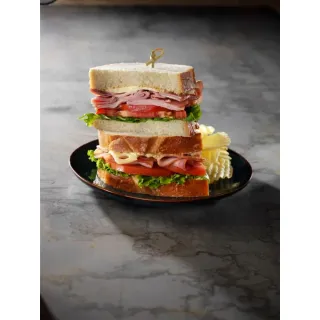 Boar's Head SmokeMaster Baby Swiss Cheese Half Sub Sandwich