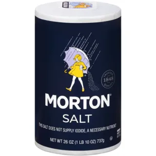 Morton Plain Table Salt (26 oz)