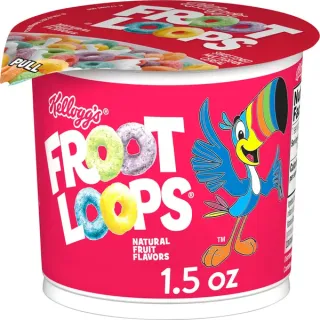 Froot Loops Kellogg's Sweetened Multigrain Cereal (1.5 oz)
