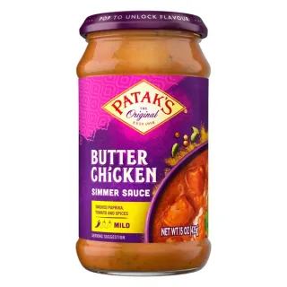Patak's Butter Chicken Simmer Sauce, 15 oz