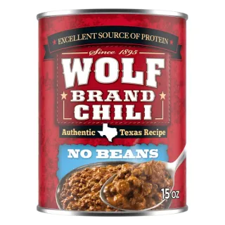Wolf Brand Chili Without Beans (15 oz)