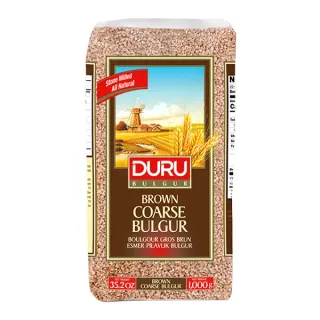 DURU Brown Coarse Bulgur 1 KG