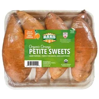Fresh Organic Sweet Potatoes, 4 ct