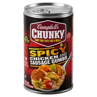 Campbell's Soup, Spicy Chicken & Sausage Gumbo (18.8 oz)