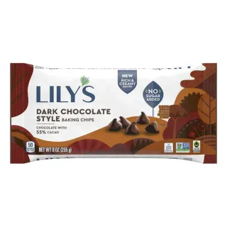 Lily's Baking Chips, Dark Chocolate Style (9 oz)